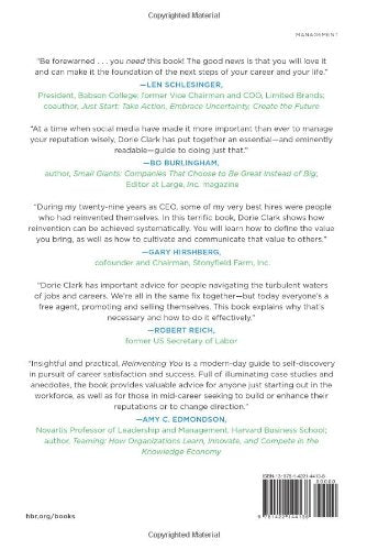 Reinventing You: Define Your Brand, Imagine Your Future