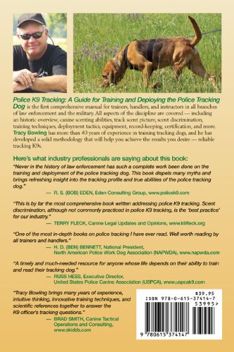 Police K9 Tracking: A Guide for Training & Deploying the Pol