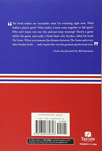 The Game: 30th Anniversary Edition by Dryden, Ken