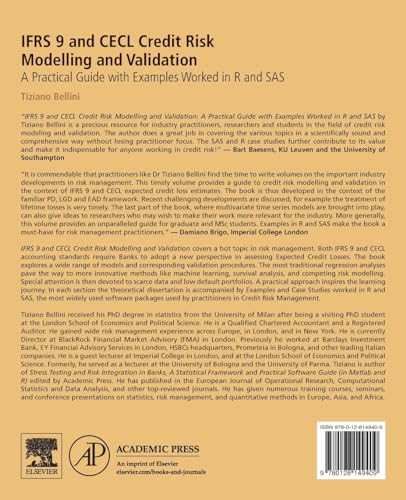 IFRS 9 and CECL Credit Risk Modelling and Validation: A Practical Guide with Examples Worked in R and SAS