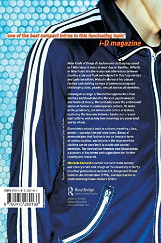 Fashion as Communication — back cover
