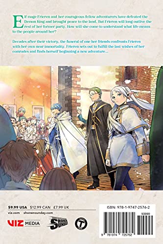 Frieren: Beyond Journey's End, Vol. 1 — back cover