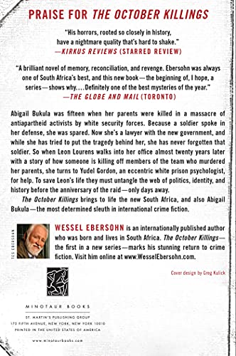 The October Killings (Abigail Bukula Mysteries, 1)
