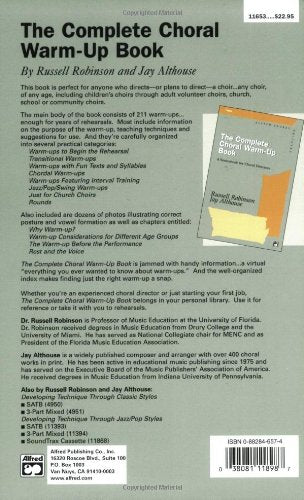 The Complete Choral Warm-up Book: A Sourcebook for Choral Directors, Comb Bound Book