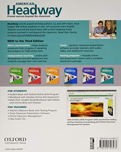 American Headway Third Edition: Level 5 Student Book: With Oxford Online Skills Practice Pack (American Headway, Level 5)