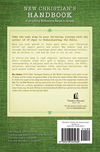New Christian's Handbook: Everything Believers Need to Know