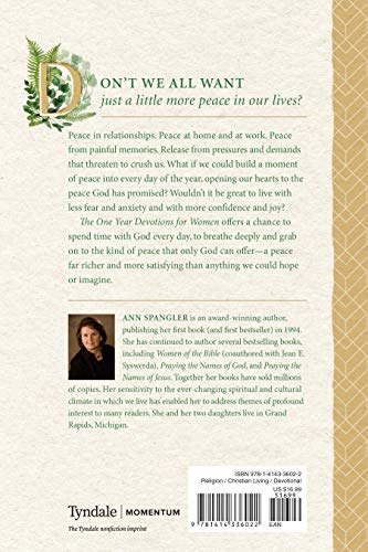 The One Year Devotions for Women: 365 Daily inspirational Readings (The One Year Book)
