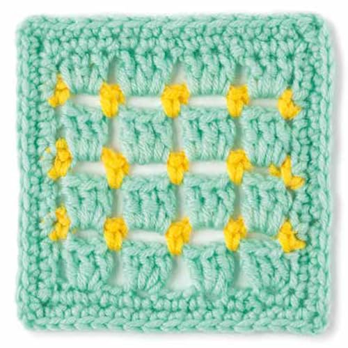 The Granny Square Stitches Card Deck: 50 Mix and Match Designs