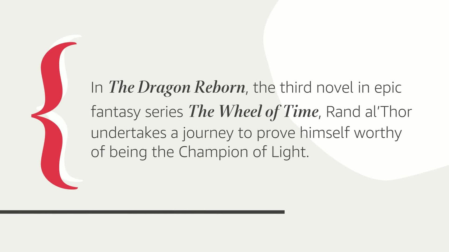 The Dragon Reborn (The Wheel of Time, Book 3) by Robert Jordan