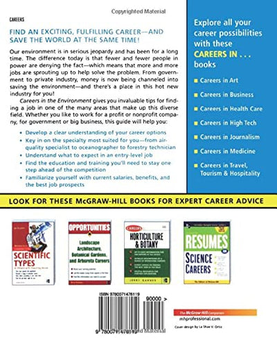 Careers in the Environment (Careers inSeries)