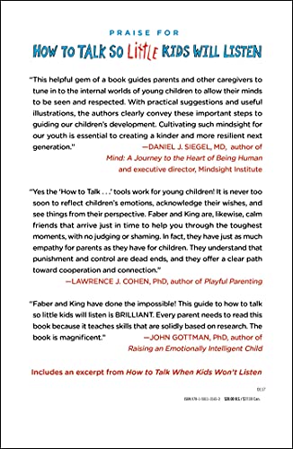 How to Talk so Little Kids Will Listen: A Survival Guide to
