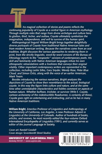 A Coyote Reader — back cover