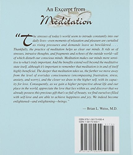 Meditation: Achieving Inner Peace and Tranquility in Your Life — back cover