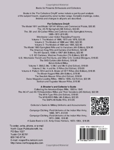The AK-47 and AK74 Kalashnikov Rifles and Their Variations — back cover