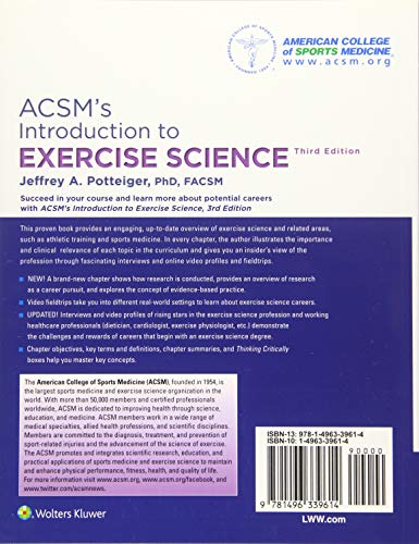 ACSM's Introduction to Exercise Science (American College of