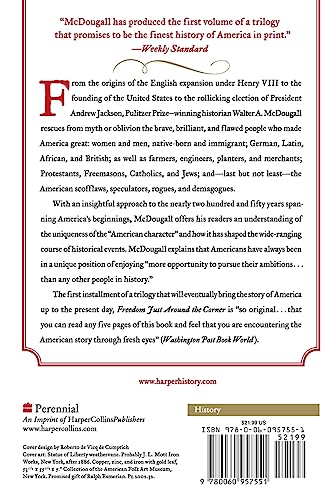 Freedom Just Around the Corner: A New American History: 1585-1828