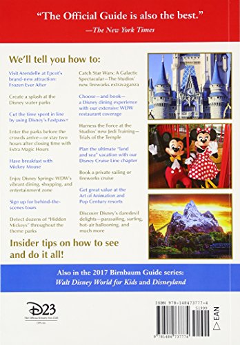 Birnbaum's 2017 Walt Disney World: The Official Guide (Birnbaum Guides)
