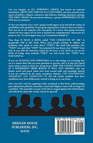 Conspirators' Hierarchy: The Story of the Committee of 300
