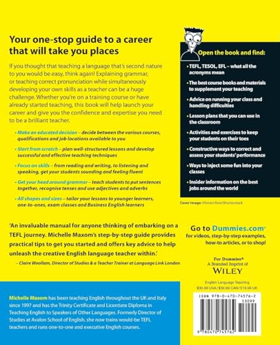 Teaching English as a Foreign Language For Dummies