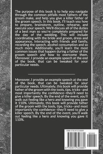 Father Of the Groom: How To Give A killer Wedding Speech (The Wedding Mentor)