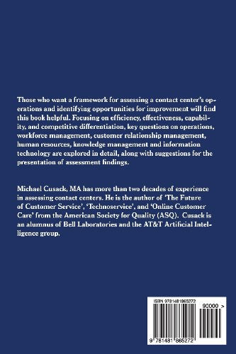 Conducting a Contact Center Assessment