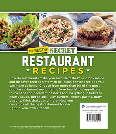 The Best of Secret Restaurant Recipes