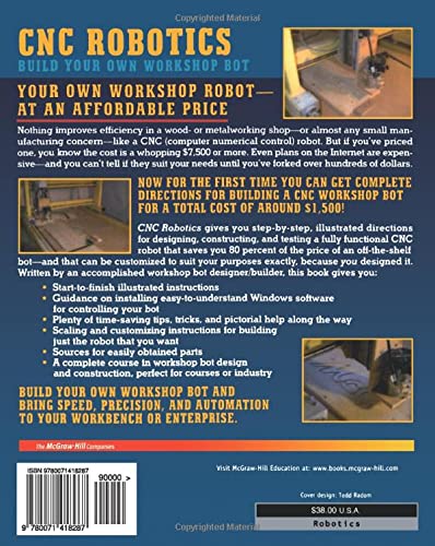 CNC Robotics: Build Your Own Workshop Bot — back cover