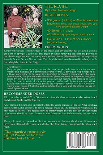Cancer Can Be Cured! — back cover