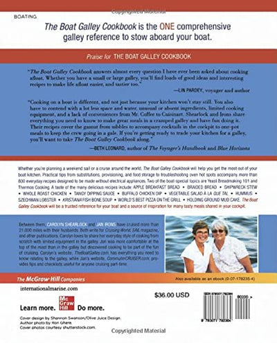 The Boat Galley Cookbook: 800 Everyday Recipes and Essential Tips for Cooking Aboard: 800 Everyday Recipes and Essential Tips for Cooking Aboard