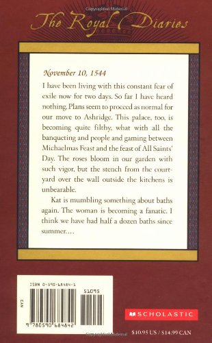 Elizabeth I: Red Rose of the House of Tudor, England, 1544 (The Royal Diaries)