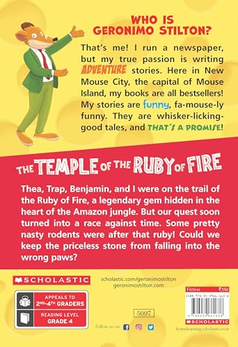 The Temple of the Ruby of Fire (Geronimo Stilton, No. 14)