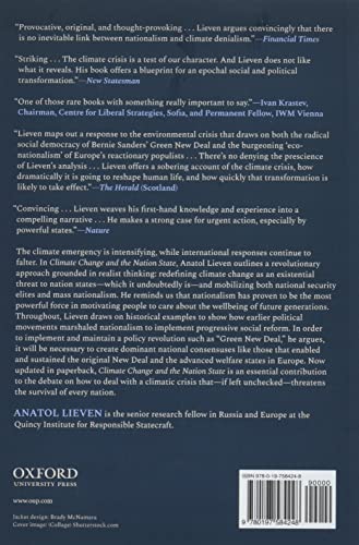 Climate Change and the Nation State: The Case for Nationalism in a Warming World