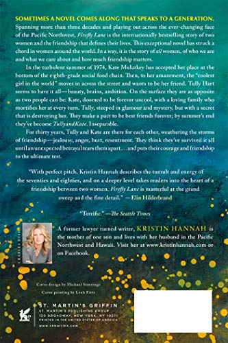 Firefly Lane: A Novel — back cover