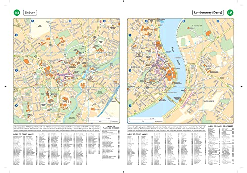 Comprehensive Road Atlas Ireland