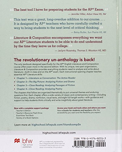 Literature & Composition: Reading, Writing, Thinking