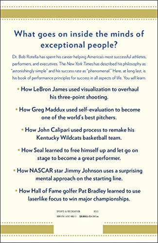 How Champions Think: In Sports and in Life — back cover