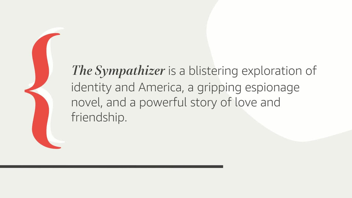 The Sympathizer: A Novel (Pulitzer Prize for Fiction)