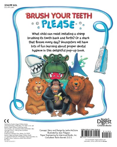 Brush Your Teeth, Please: A Pop-up Book (2) by Pidgeon, Jean