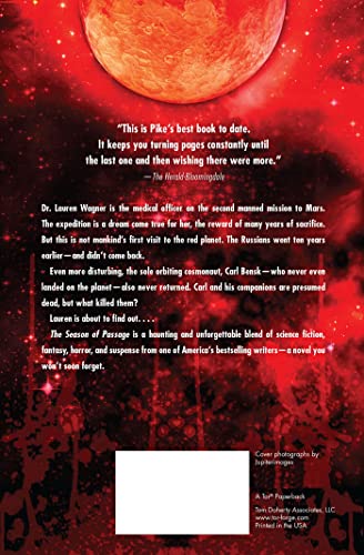 The Season of Passage — back cover