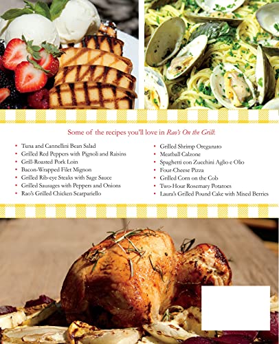 Rao's On the Grill: Perfectly Simple Italian Recipes from My Family to Yours — back cover
