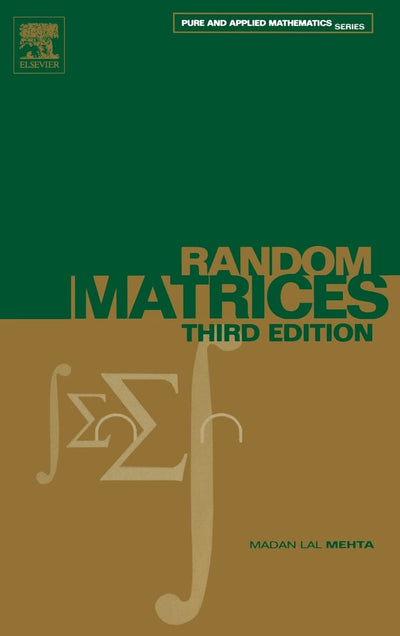 Random Matrices (Volume 142) (Pure and Applied Mathematics, Volume 142)
