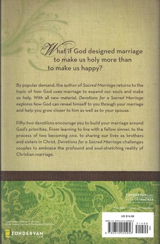 Devotions for a Sacred Marriage: A Year of Weekly Devotions for Couples