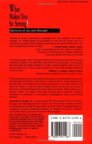 What Makes You So Strong?: Sermons of Joy and Strength from Jeremiah A. Wright, Jr.