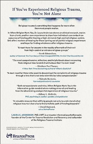 When Religion Hurts You: Healing from Religious Trauma and the Impact of High-Control Religion