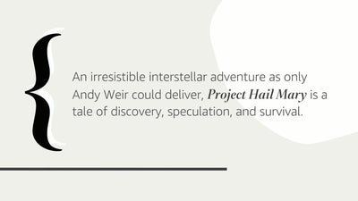Project Hail Mary: A Novel by Weir, Andy