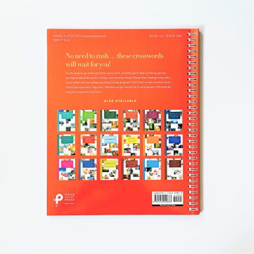 Sleeping in Late Weekend Crosswords (Sunday Crosswords)