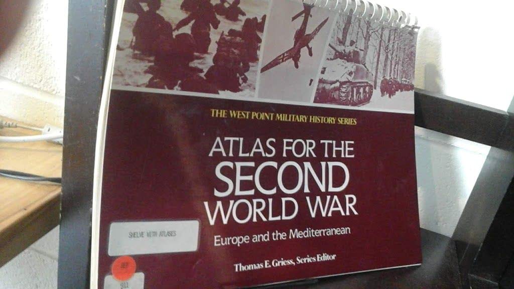 Atlas for the Second World War: Europe and the Mediterranean (The West Point Military History)