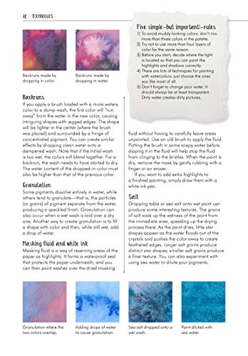 Watercolor Success in Four Steps: 150 Skill-Building Projects to Paint (Design Originals) Learn Watercolor Painting Step-by-Step for Beginners with Easy Techniques and Simple Lessons