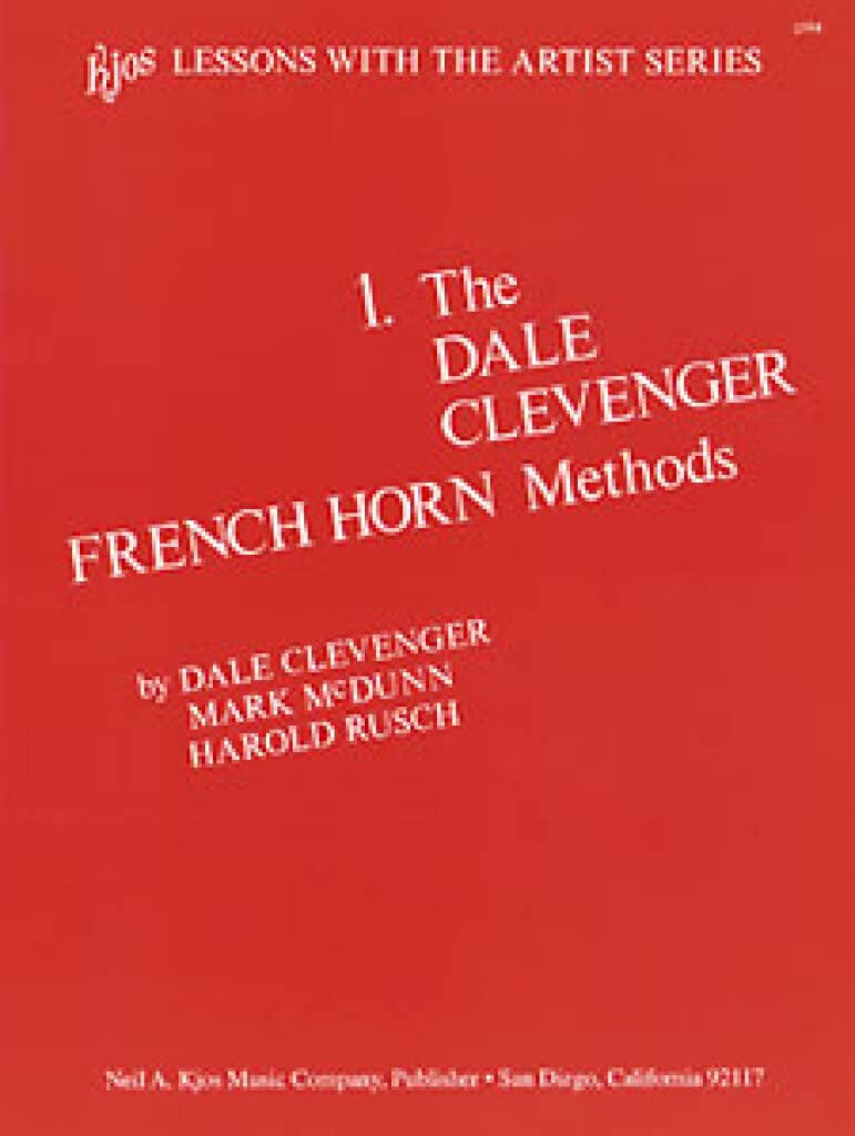 L194 - Dale Clevenger French Horn Method - Book 1