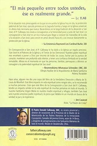 Consagracion a San Jose: Las Maravillas de Nuestro Padre Espiritual (Spanish Edition)